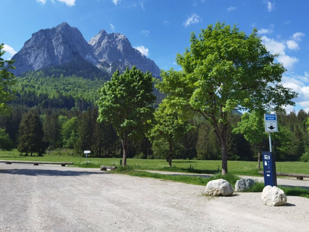 Höllentalklamm Parken - das ist der beste Höllentalklamm Parkplatz in Grainau