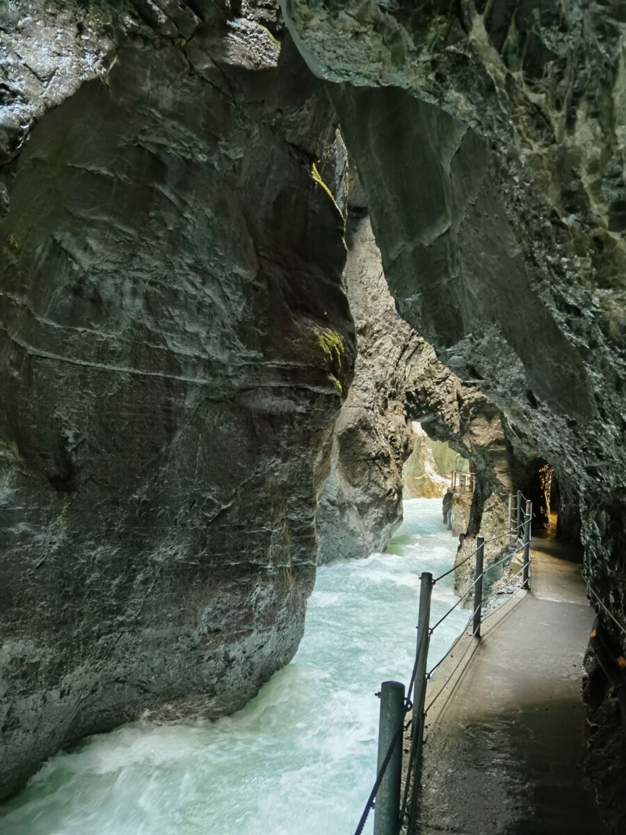 Blick in die Partnachklamm