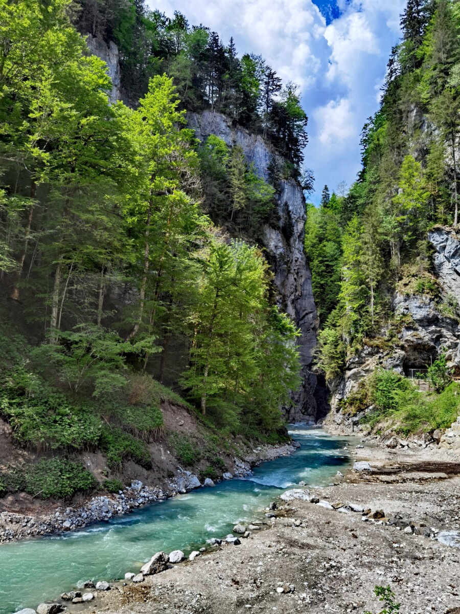 Höllentalklamm oder Partnachklamm - hier die 3 Bilder der Partnachklamm